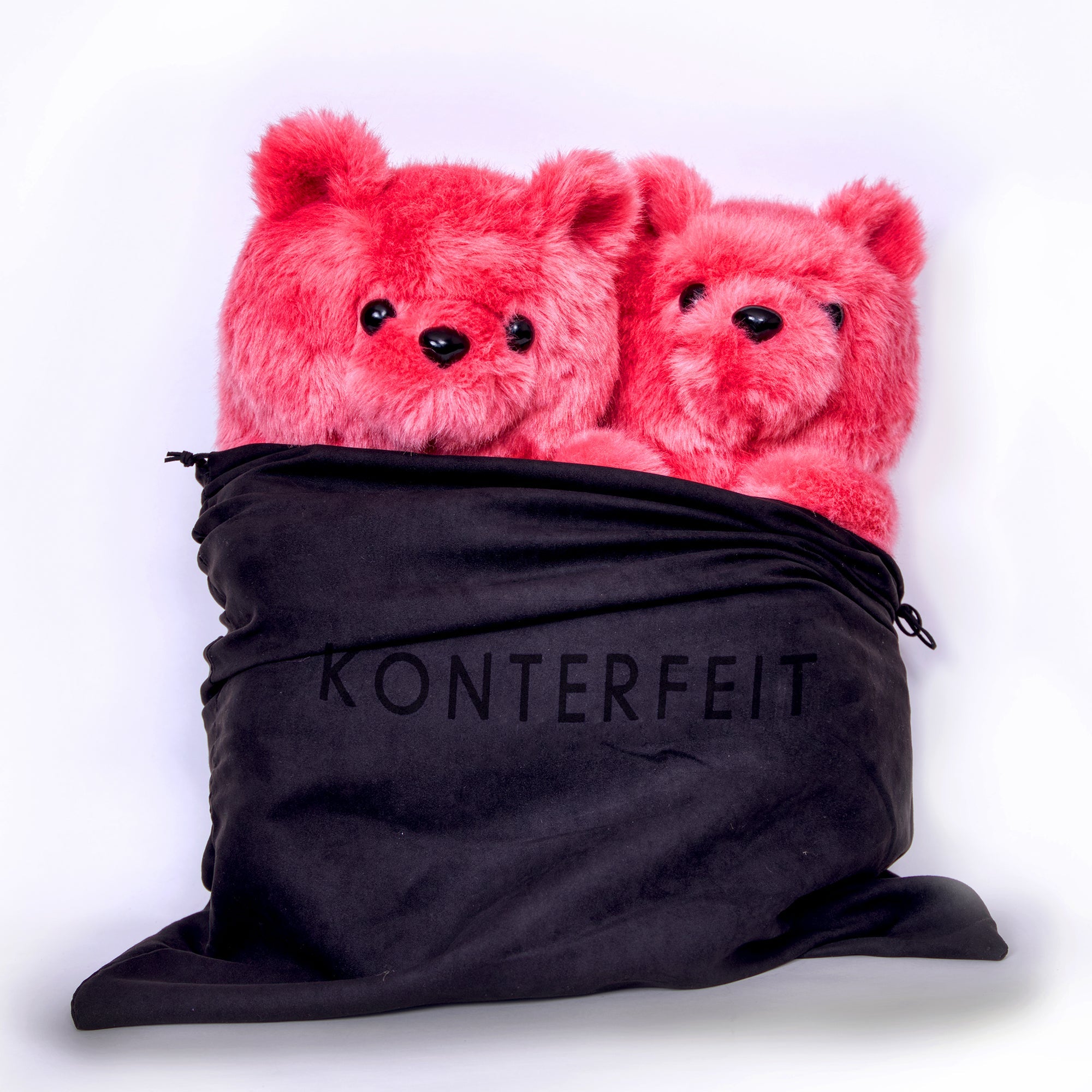 Neon Pink Teddy