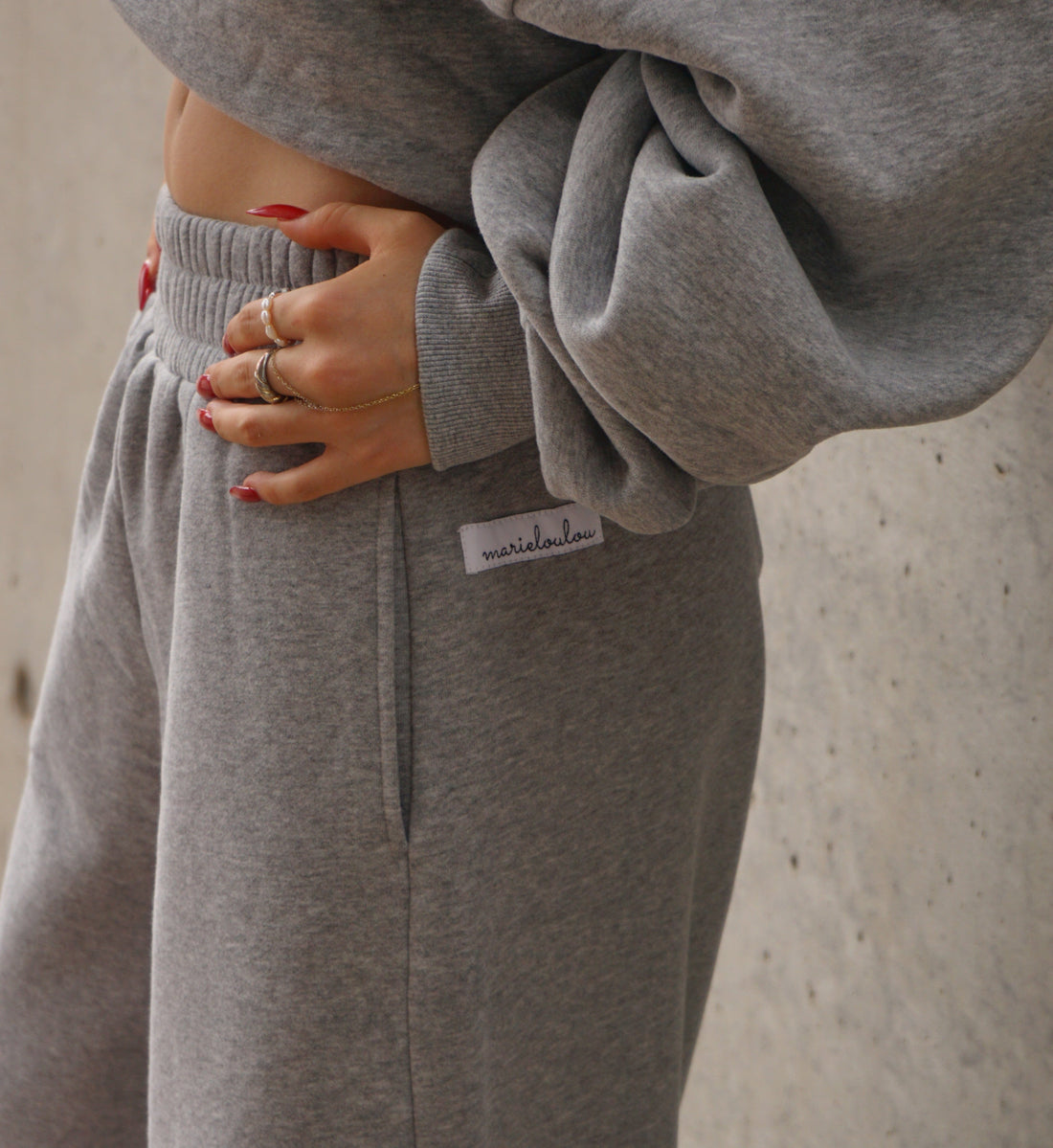 Essential Unisex Wide Leg Sweatpants