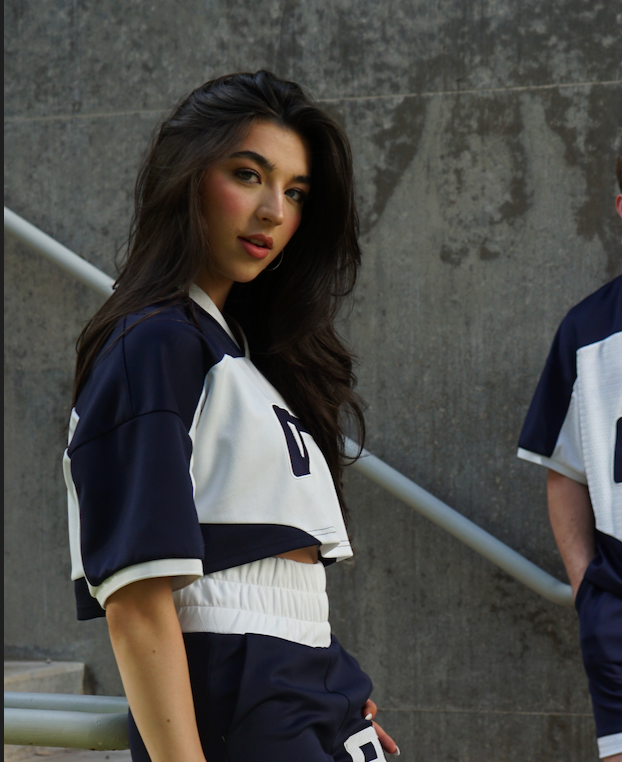 07' Cropped Jersey Crewneck