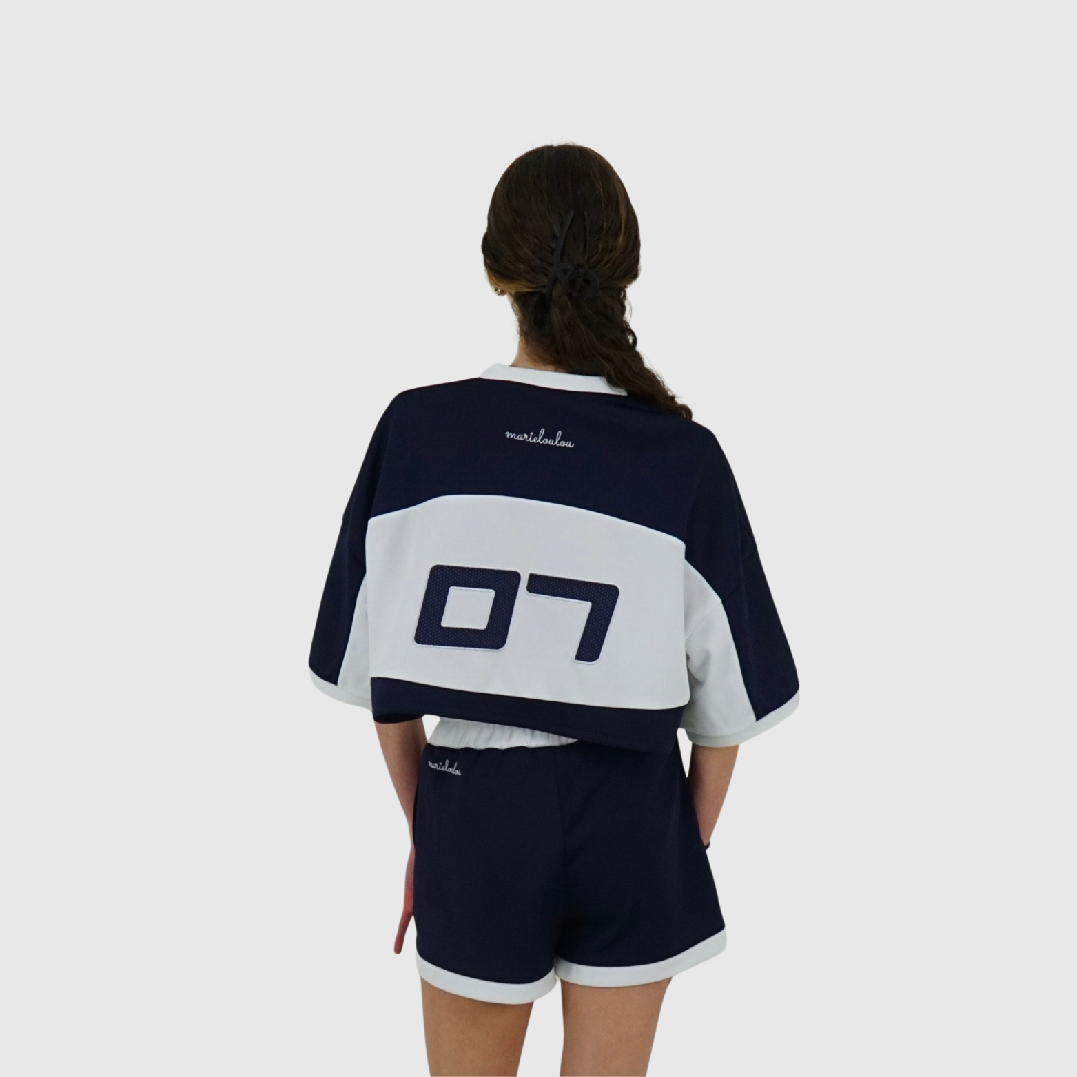 07' Cropped Jersey Crewneck