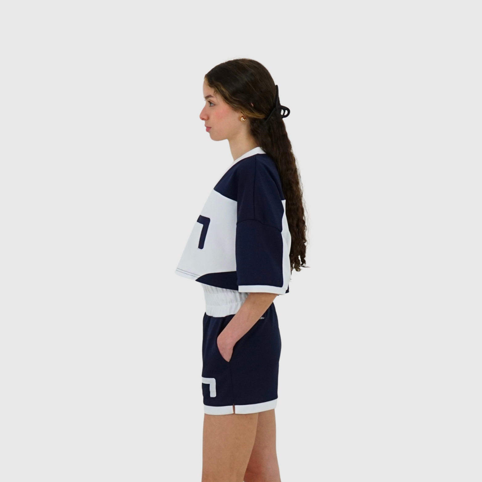 07' Cropped Jersey Crewneck