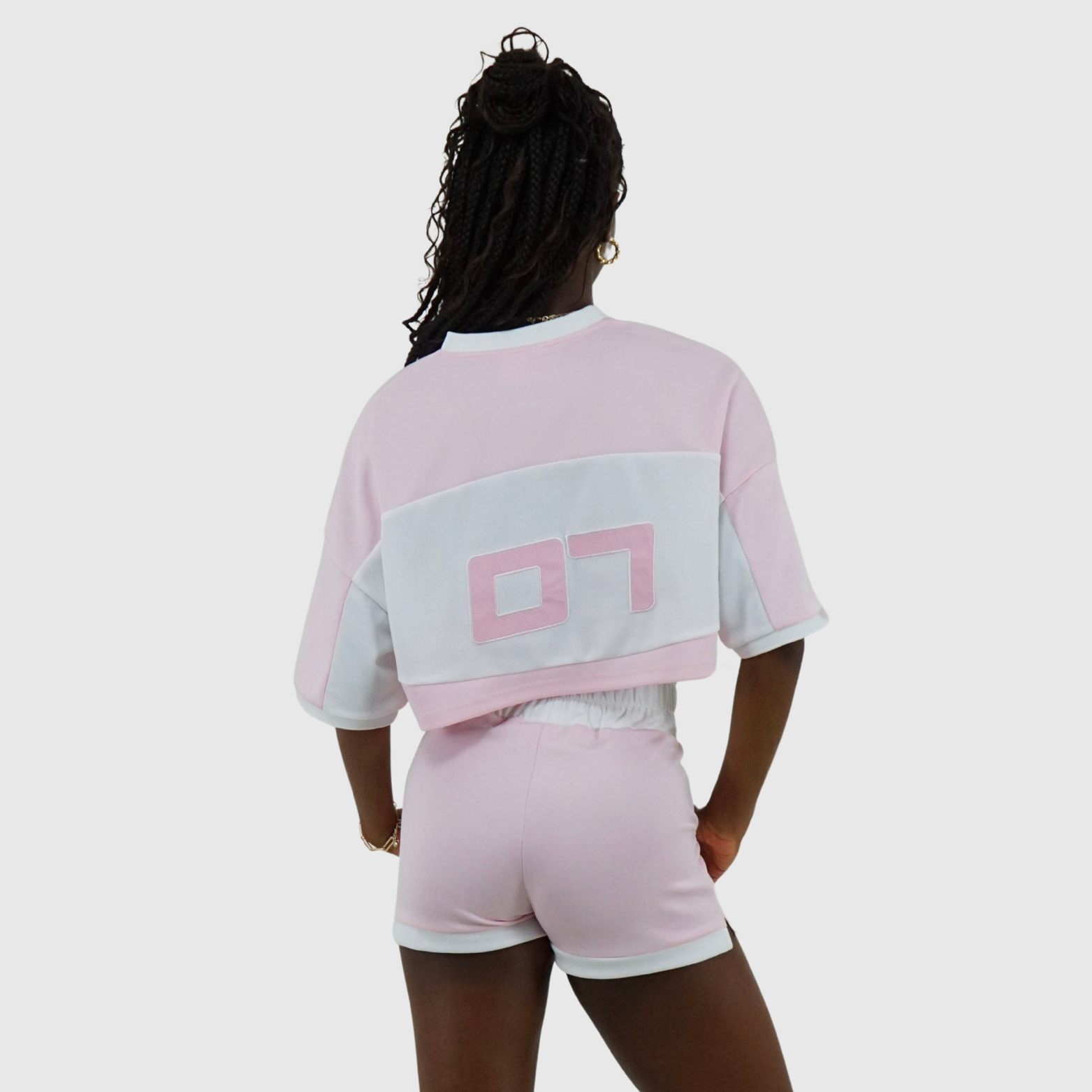 07' Cropped Jersey Crewneck