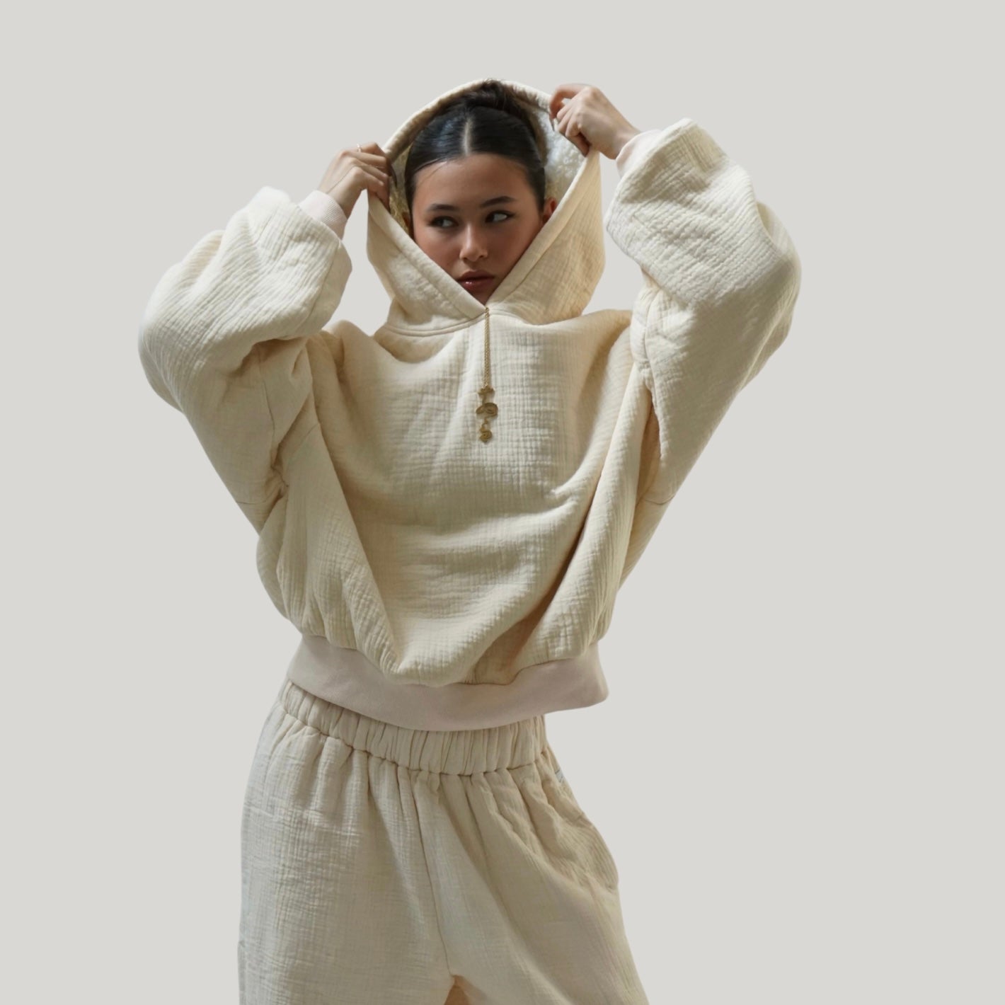 Homebody Hoodie - Beige